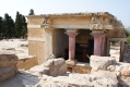 beim Palast von Knossos