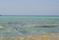 kristallklares Wasser in der blauen Lagune